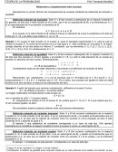 Relaciones y comparaciones entre sucesos