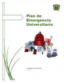 Plan de emergencia universitario