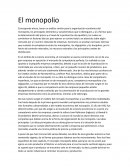El monopolio