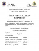 Proyecto de impacto social donde se promueva o fomente los contenidos y conceptos visto durante clase: cívica ética, cultura de la legalidad, estado de derecho