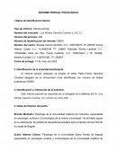INFORME PERICIAL PSICOLÓGICO