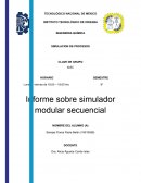 Reporte de elaboracion de simulador modular secuencial