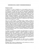 CONVIVENCIA EN EL PLANETA Y NECESIDADES MUNDIALES
