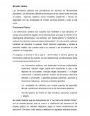 Servidor Público y funcionario