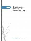 Creación de una extensión para Visual Studio Code