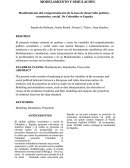 Modelamiento del comportamiento de la tasa de desarrollo político , económico, social. De Colombia vs España