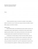 Análisis del comportamiento humano