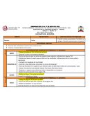 PLAN DE TRABAJO 6TO GRADO SEMANA #35