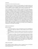 Introducción a las Finanzas dentro de la economía