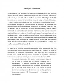 PARADIGMAS CONDUCTISTAS. Página 1