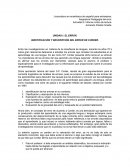 IDENTIFICACIÓN Y DESCRIPCIÓN DEL ERROR DE CORDER