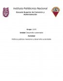 Políticas públicas mexicanas y desarrollo sustentable