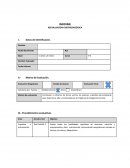 INFORME REEVALUACIÓN PSICOPEDAGÓGICA