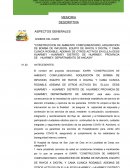 MEMORIA DESCRIPTIVA HOSPITAL DE APOYO HUARMEY