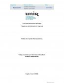 ANALISIS CUADRO MACROECONOMICO