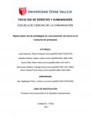 Repercusión de las estrategias de comunicación de marca en el consumo de productos