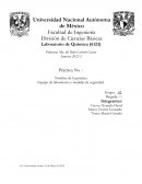 Practica Equipo de laboratorio y medidas de seguridad