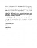 PROBLEMAS DE MANCOMUNIDAD Y SOLIDARIDAD