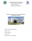 Diagnostico situacional Hospital Infantil de Chihuahua