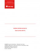 Análisis de Macroentorno Caso La Hora Del Te