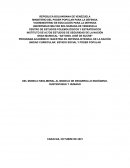 ESTADO SOCIAL Y PODER POPULAR DEL MODELO NEOLIBERAL AL MODELO DE DESARROLLO ENDÓGENO, SUSTENTABLE Y HUMANO