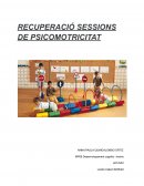 RECUPERACIÓ SESSIONS DE PSICOMOTRICITAT