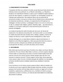 KARL MARX. CONOCIMIENTO Y/O REALIDAD