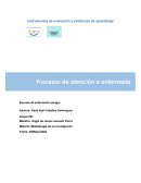 El proceso de atención a enfermería