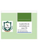 Cuadernillo de trabajo LENGUA MATERNA ESPAÑOL