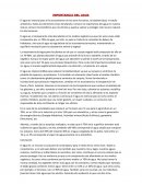 Importancia del agua