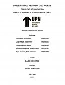 INFORME – BASE DE DATOS RESTAURANTE “LA TÍA VENENO”