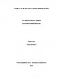 FUENTES DE VOLTAJE DC Y EQUIPOS DE MEDICIÓN