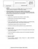 INTRODUCCION A TECNICAS DE EMREGENCIA