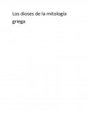 Los dioses de la mitología griega