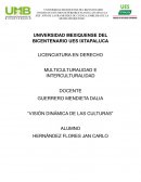 Visión dinámica de las culturas