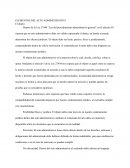 ELEMENTOS DEL ACTO ADMINISTRATIVO