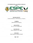 ¿Cuál es la definición de Estructura organizacional?