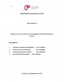Investigacion de madre solteras en el rubro de sociedad economica baja