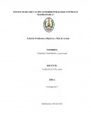 Árbol de Problemas, Objetivos y Plan de Acción