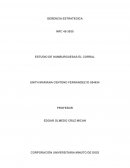 GERENCIA ESTRATEGICA ESTUDIO DE HAMBURGUESAS EL CORRAL