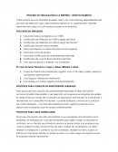 PROCESO DE VINCULACIÓN A LA EMPRESA – NUEVOS INGRESOS