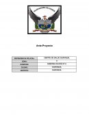 Diagnóstico de la Dependencia Policial (elaboración del F.O.D.A. de la dependencia policial).