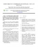 CORTE DIRECTO Y COMPRESION INCONFINADA