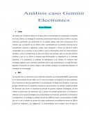 Análisis caso Gemini Electronics