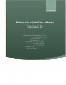 TIF Psicología de la Actividad Física y el Deporte