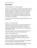La ética profesional en la vida universitaria