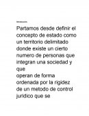 El Estado, condiciones existenciales-Población Territorio, Poder