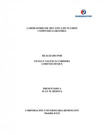 LABORATORIO DE MECÁNICA DE FLUIDOS. Página 1