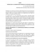 INTRODUCCION A LA ADMINISTRACION MODERNA DE LOS RECURSOS HUMANOS