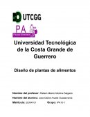 Diseño de plantas de alimentos